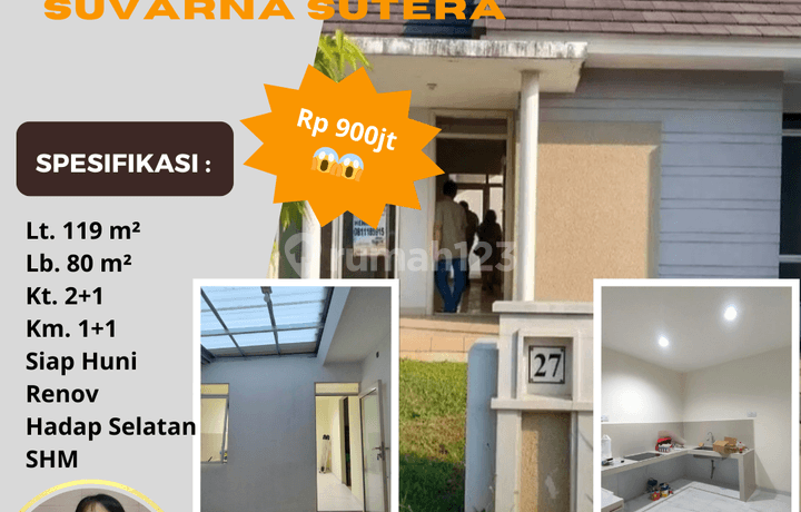 Murah Cluster Indira Suvarna Sutera Cikupa Tangerang