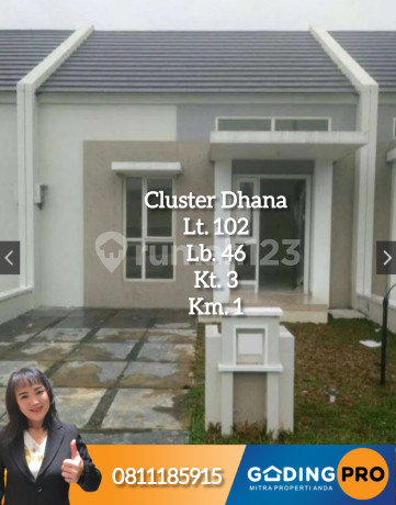 Murah Suvarna Sutera Cluster Dhana LT. 102 Cikupa Tangerang