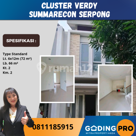 Affordable Verdi Cluster in Gading Serpong, Tangerang Affordable Verdi Cluster in Gading Serpong, Tangerang