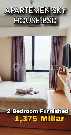 Sky House BSD 2Br Full Furnished - Listrik 7700W & City View Mewah Sky House BSD 2Br Full Furnished - Listrik 7700W & City View Mewah