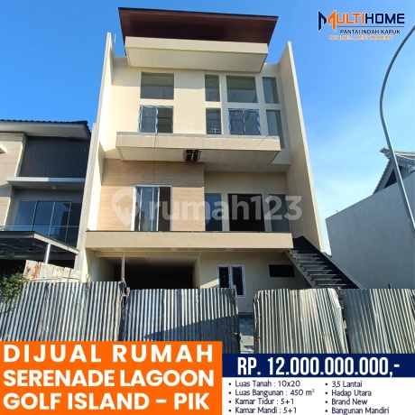 Rumah Golf Island, Bangunan Mandiri Rumah Golf Island, Bangunan Mandiri