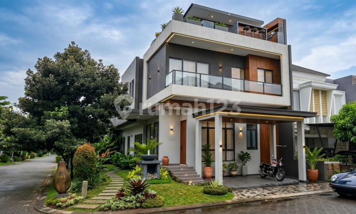 Rumah Hoek Baru Greenwich BSD Hadap Selatan Rumah Hoek Baru Greenwich BSD Hadap Selatan