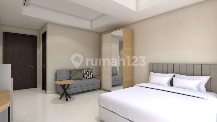 DIJUAL APARTEMEN PURI MANSION KEMAYORAN TOWER CRYSTAL LT 17 VIEW POOL