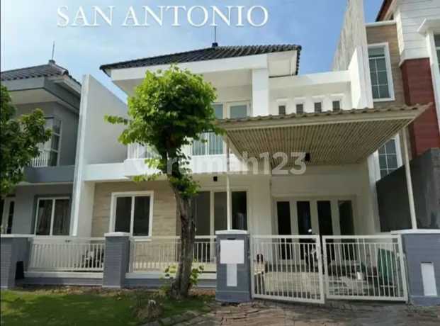 JUAL RUMAH PAKUWON CITY SURABAYA SIAP HUNI MODERN MINIMALIS