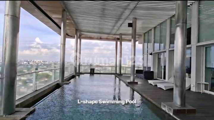 Jual Murah ! Penthouse Mewah Private Pool Dan Private Lift Di Kemang Jakarta Selatan 