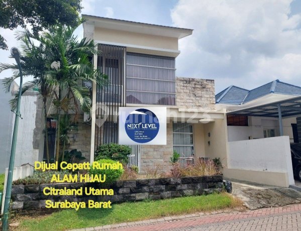 Dijual Rumah Alam Hijau Citraland Utama Surabaya Barat
