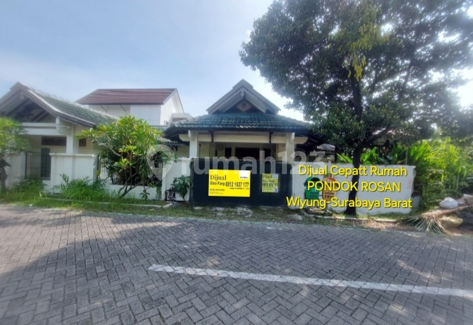 Dijual Rumah Pondok Rosan Wiyung- Surabaya Barat Dijual Rumah Pondok Rosan Wiyung- Surabaya Barat