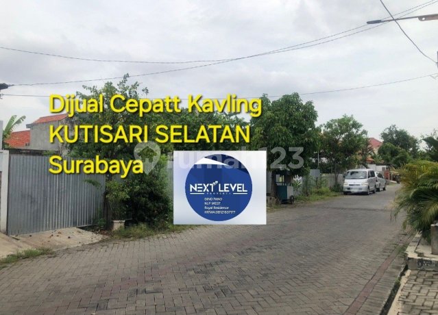 Dijual Tanah Kavling Kutisari Selatan Surabaya.timur Dijual Tanah Kavling Kutisari Selatan Surabaya.timur