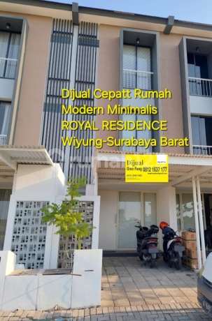 Dijual Rumah Royal Residence Wiyung Surabaya Barat