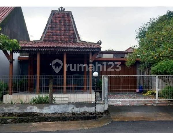 Rumah Pendopo Joglo Jati Dkt Kampus Unimus Perumahaan Kini Jaya Kedungmudu Smg Kota