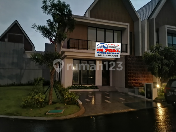 0396JB Rumah Baru Hook Cluster Mahogany Sumerecon Bogor View Danau Dan Bukit Rp3.5m Nego Contack Menerima Titip Jual,beli,sewa Property Hub Antolukas Wa 081315357990 