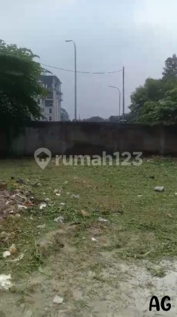 Tanah seluas 143 m2 di komplek setu garden cipayung posisi hoek