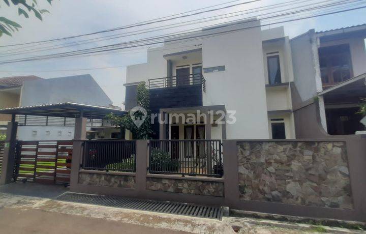 Rumah Modern 2 Lantai Siap Huni Bagus di Perumahan Cimanggu Permai, Jl. Kh Soleh Iskandar, Kedungbadak, Tanah Sereal, Kota Bogor, Jawa Barat, Indonesia, 16164, Cimanggu