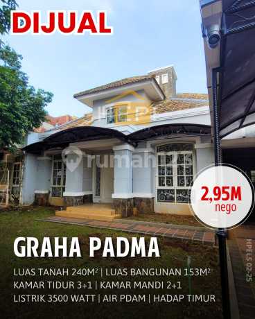 Rumah siap huni di Graha Padma Semarang Barat
