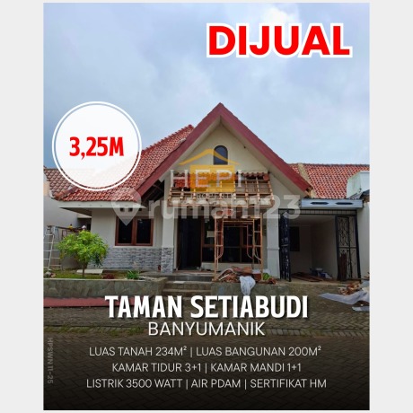 Rumah di perum Taman Setiabudi ,Banyumanik Semarang