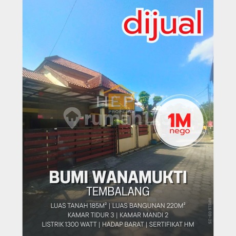 Rumah di Bumi Wanamukti Tembalang Semarang Rumah di Bumi Wanamukti Tembalang Semarang