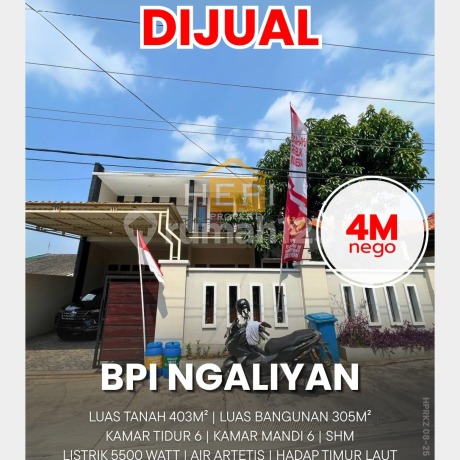 Rumah Mewah siap huni di BPI Ngaliyan Semarang