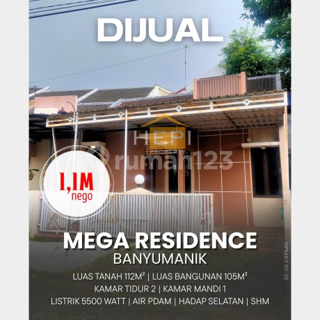 House in Mega Residence Gedawang Banyumanik Semarang