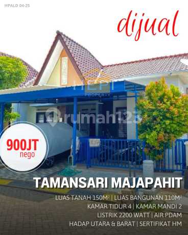 House in Tamansari Majapahit, East Semarang