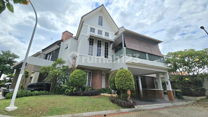 Rumah Bagus Siap Huni Asri di Discovery Conserva, Bintaro Jaya Sektor 9 