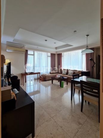 Dijual Apartemen Istana Sahid 2 Bedroom Lantai Rendah Furnished
