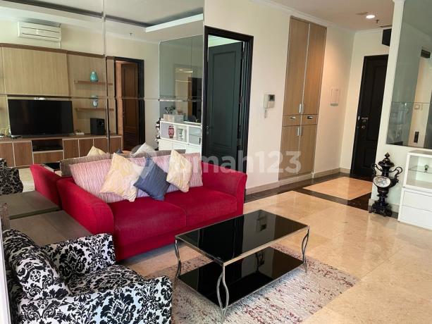 Dijual Apartemen Bellagio Mansion 3 Bedroom Lantai Tengah Furnished