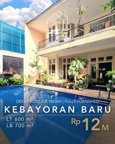 Rumah Mewah Asri Kebayoran Baru Dengan Swimming Pool Rumah Mewah Asri Kebayoran Baru Dengan Swimming Pool