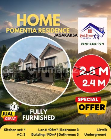 Rumah Full Furnished Jual Cepat Murah Langsung Untung Rumah Full Furnished Jual Cepat Murah Langsung Untung