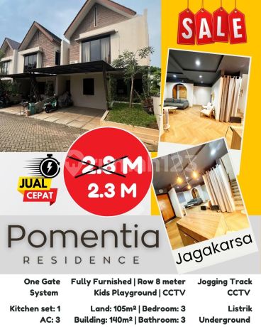 Pomentia Residence Jagakarsa Jakarta Selatan Murah Full Furnished