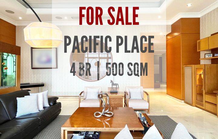Jual Cepat Pacific Place Apartemen At Scbd 4 Br 500sqm, Furnished