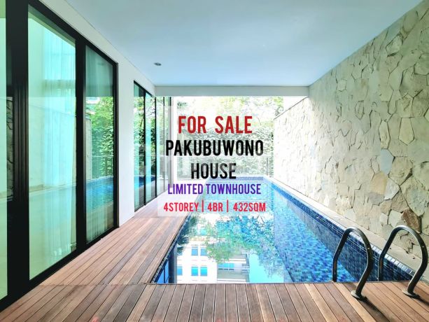 Jual Apartemen Town House At Pakubuwono House 4 Storey 4BR 432sqm