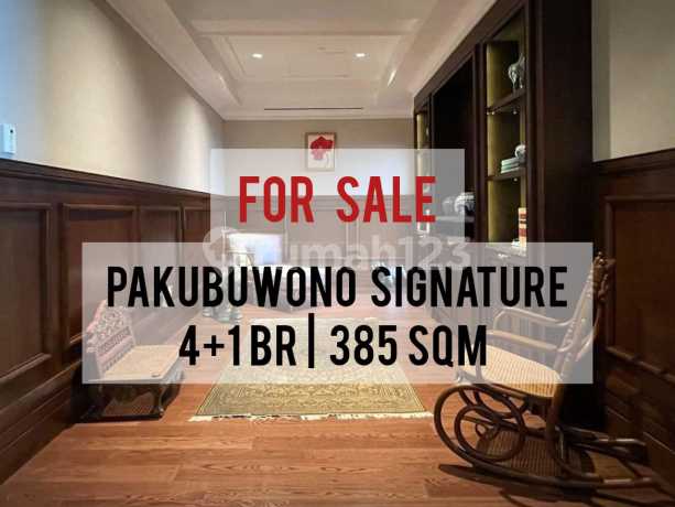 Jual Cepat Apartemen Pakubuwono Signature 4+1BR 385sqm, Pool View