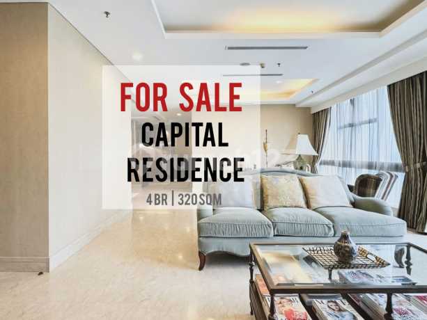 Jual Cepat Capital Residence Apartemen Combine Unit 4 BR 320sqm 