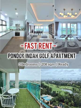 Disewakan Apartemen Pondok Indah Golf, Furnished Ready To Move In
