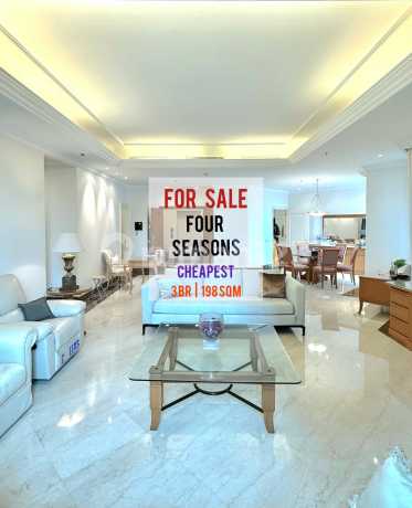 Jual Termurah Apartemen Four Seasons Residences, 3BR 198sqm Bagus