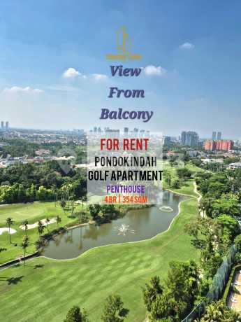 Sewa Cepat Limited Penthouse At Pondok Indah Golf  4BR 354sqm