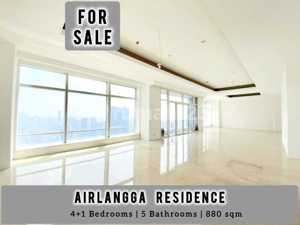 Jual Cepat Limited Unit Apartemen Airlangga 4+1Br 880Sqm, Bagus