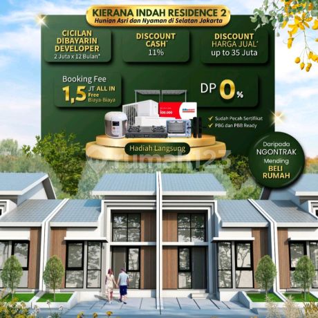 Rumah Cantik Kierana Indah Residence 2 Di Parung Bogor
