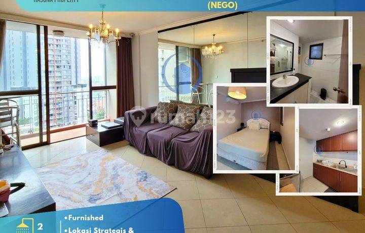 Dijual, Apartemen Aston Suites & Residences Rasuna, 2 Kamar Tidur, Semi Furnished, Shgb