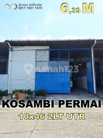 Dijual Gudang Kosambi Permai Siap Pakai(10x46) Dijual Gudang Kosambi Permai Siap Pakai(10x46)