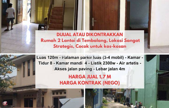 Rumah Cocok Untuk Kost di Cluster Villa Tembalang , Semarang