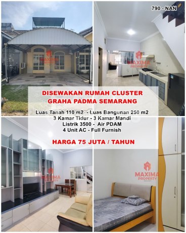 Rumah Siap Pakai Cluster Taman Adenia Graha Padma