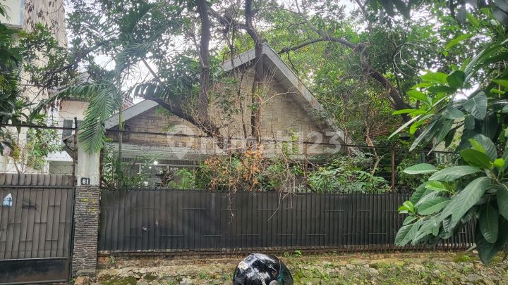 Rumah Tua di Tebet Barat Dalam Raya, 2 lt, Area Komersil