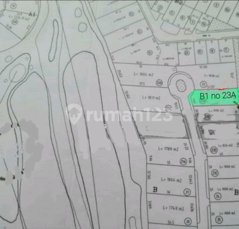 Tanah Strategis Teluk Golf Citraland Surabaya Dekat Gwalk