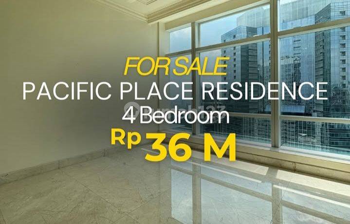 Pacific Place Residence 4 Br Bagus Siap Huni