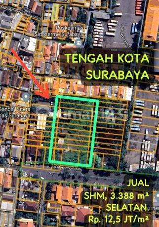 Lahan Siap Bangun Di Jalan Raya Sidosermo Indah Lahan Siap Bangun Di Jalan Raya Sidosermo Indah