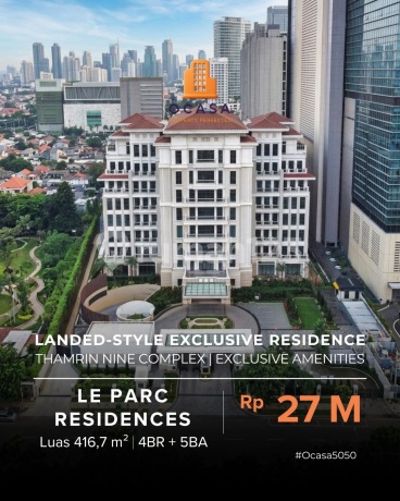 For Sale and For Rent Le Parc Apartments Ready to Occupy Fully Furnished