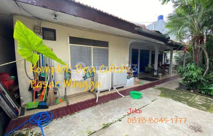 Rumah Murah HITUNG TANAH Komplek Bea Cukai Pasar Minggu, Jakarta 