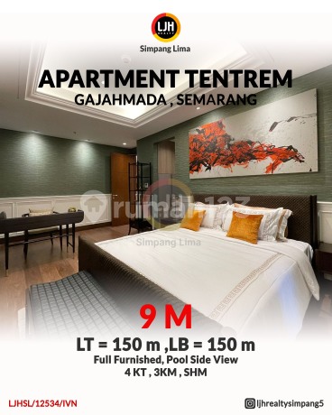 Dijual Apartment Tentrem di pusat kota Semarang