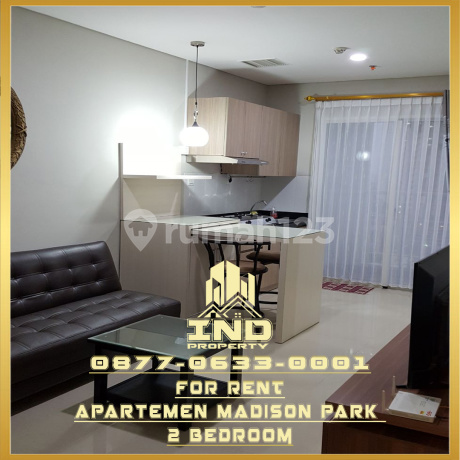 Disewakan Apartemen Madison Park 2Bedroom Furnish